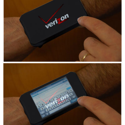 verizon wrist touch band