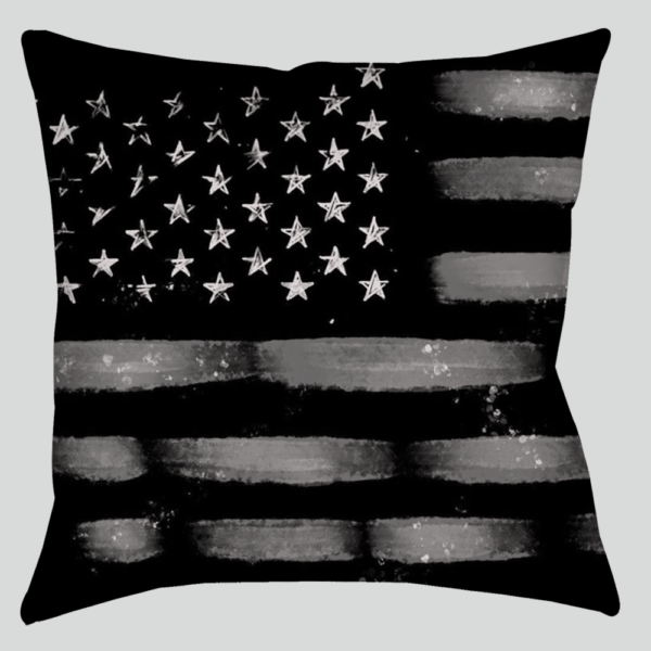 pillow American flag