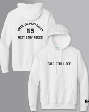 cug for life Hoddie Sweatshirt white