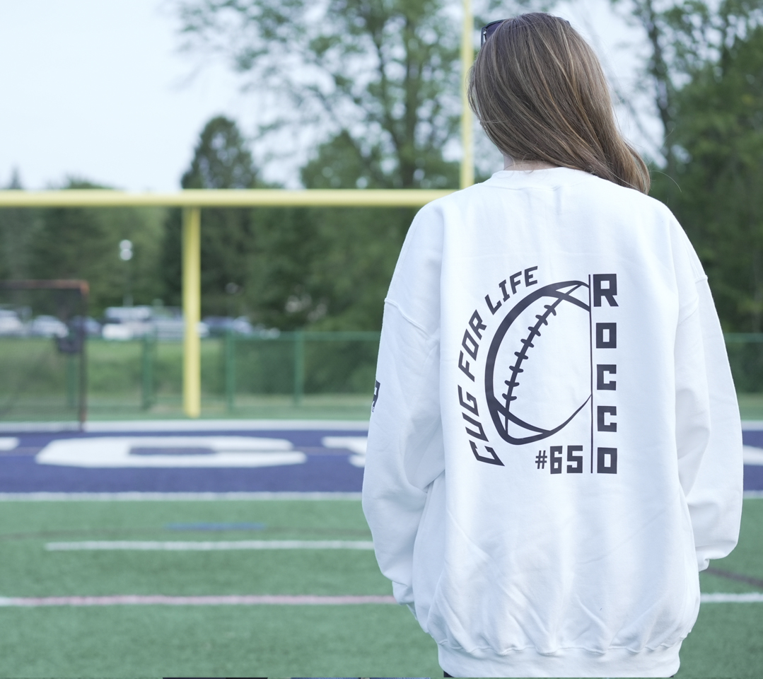 Cug for life white sweatshirt